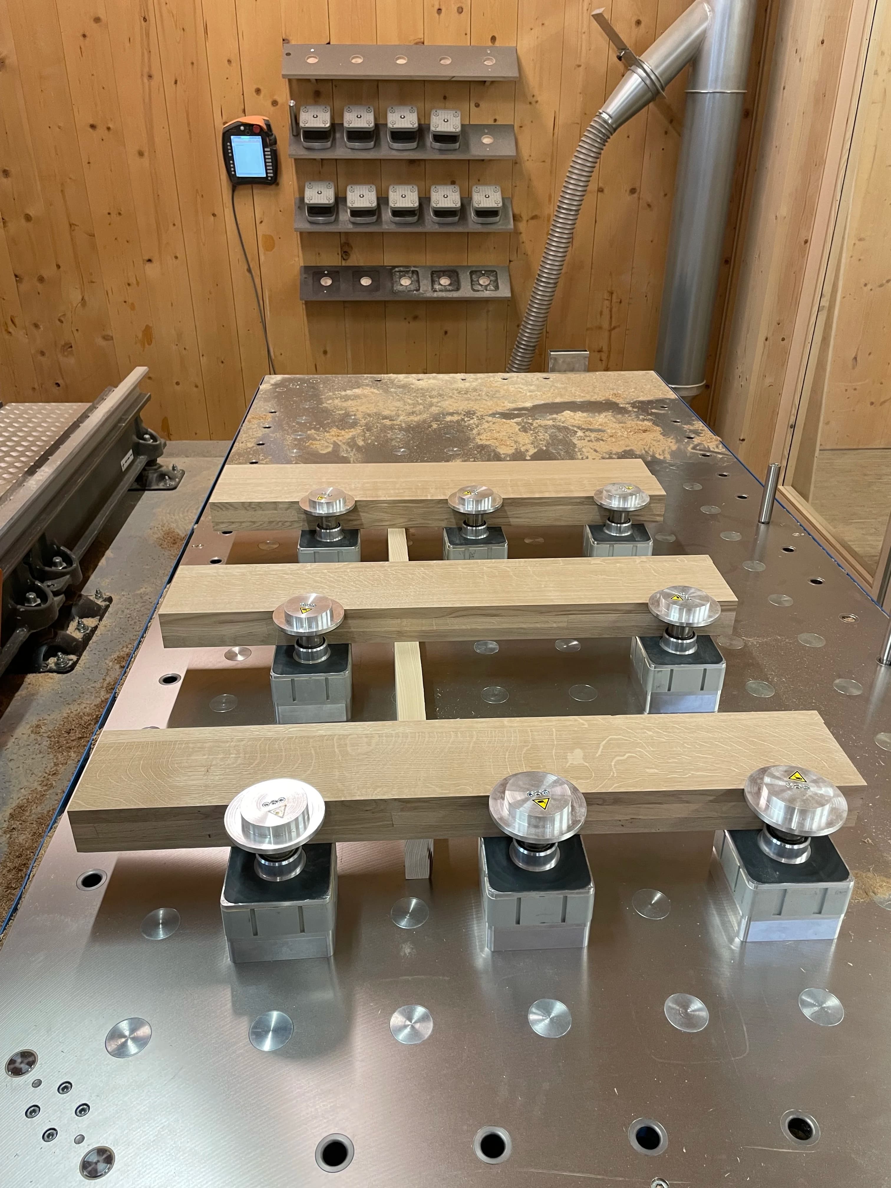 Robotic joinery process