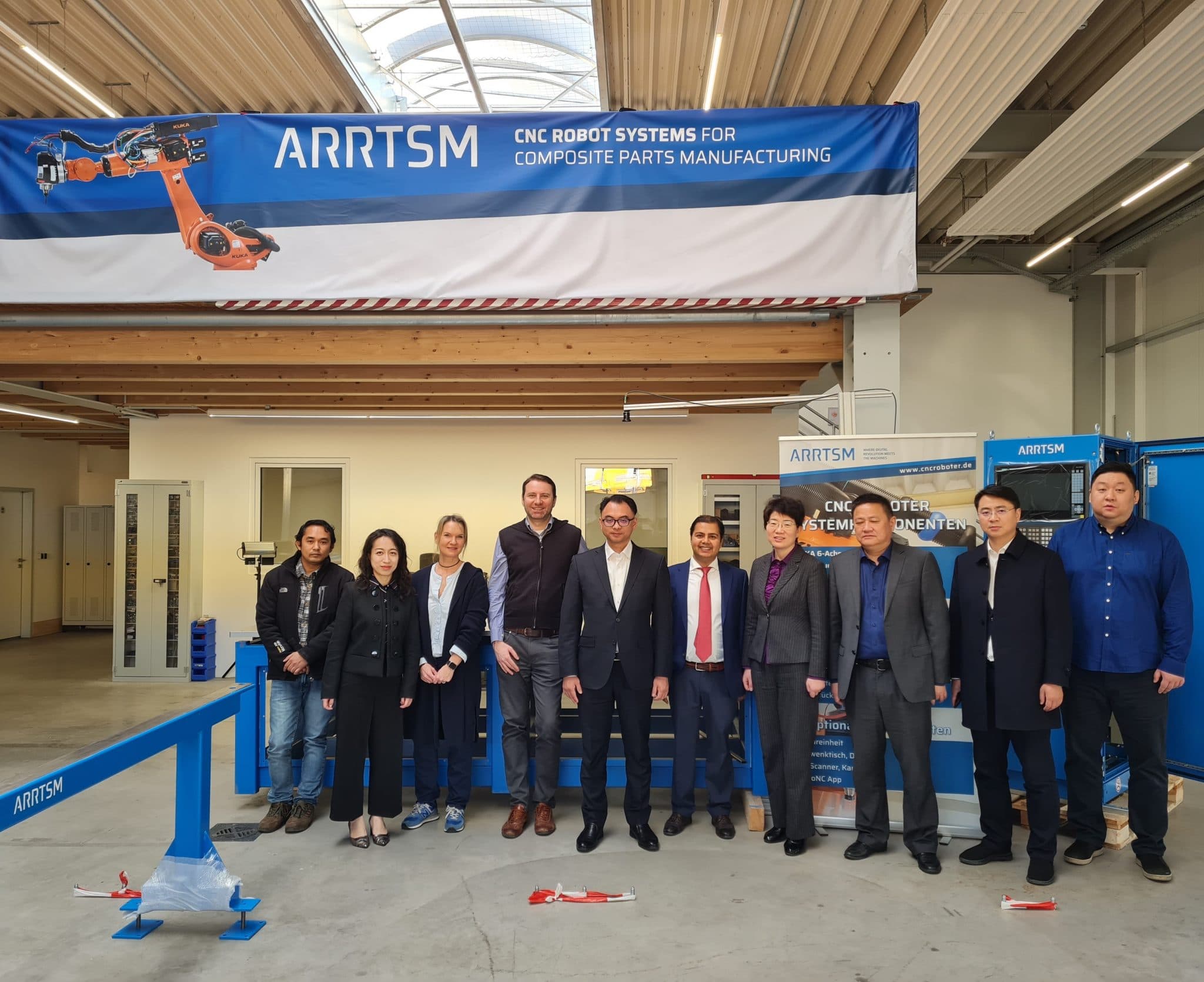 ARRTSM Welcomes High-Ranking Chinese Delegation